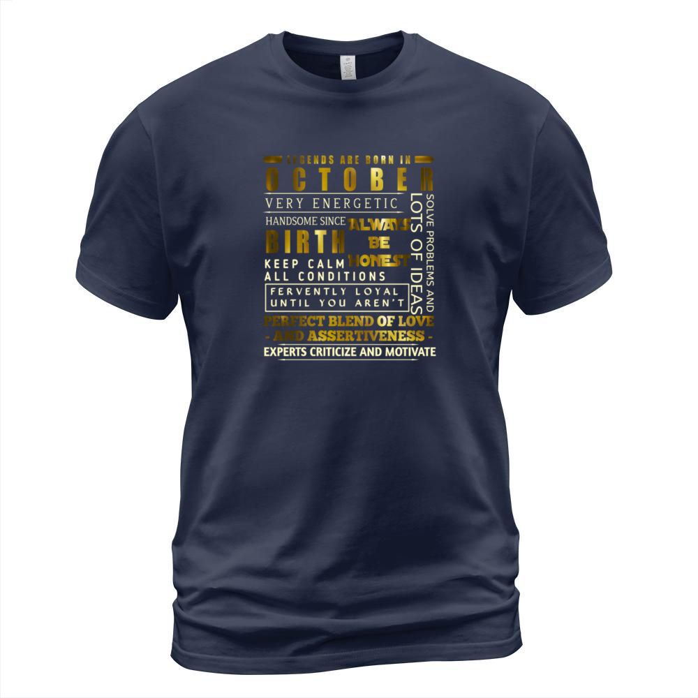 Born in October Men's T-Shirt