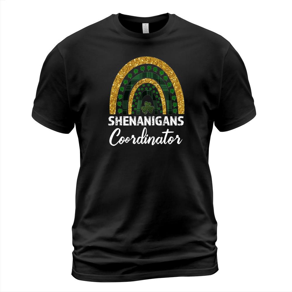 Shenanigans Coordinator Rainbow St Patricks Day Te T-Shirt Unisex