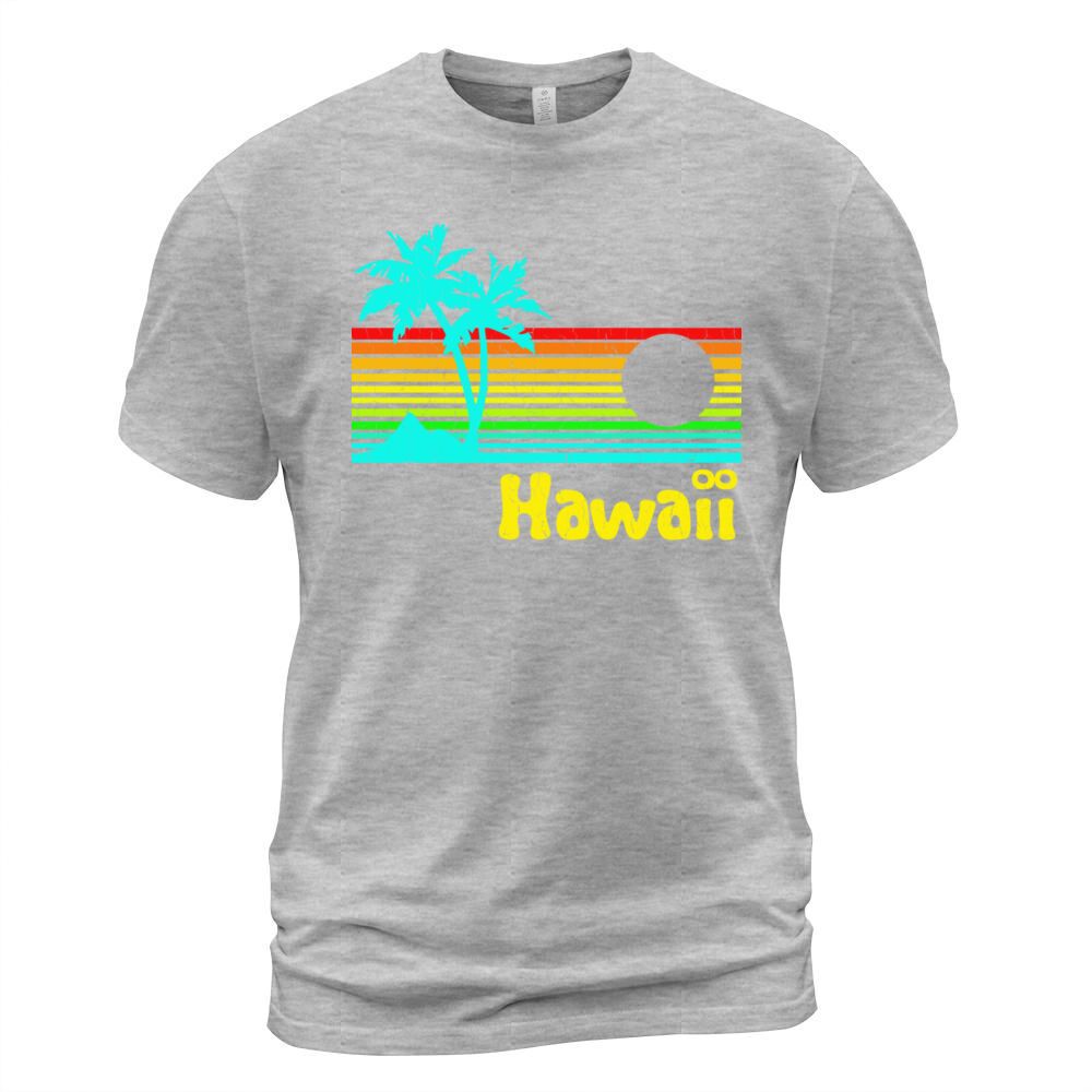 1980s Vintage Retro Hawaii Men's T-Shirt
