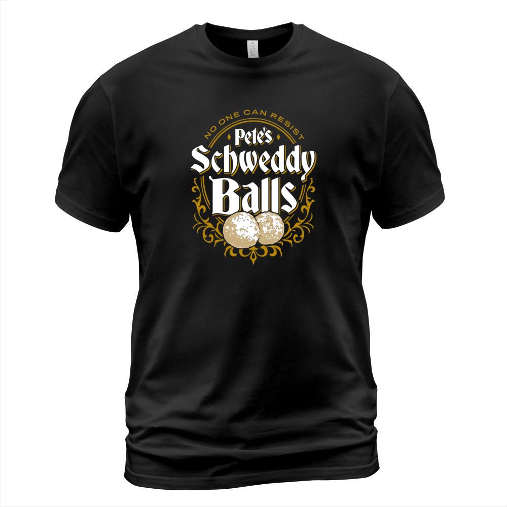 Heather Charcoal Petes Schweddy Balls T-Shirt Unisex