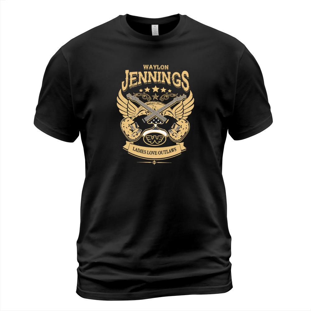 Waylon jennings ladies love outlaws T-Shirt Unisex