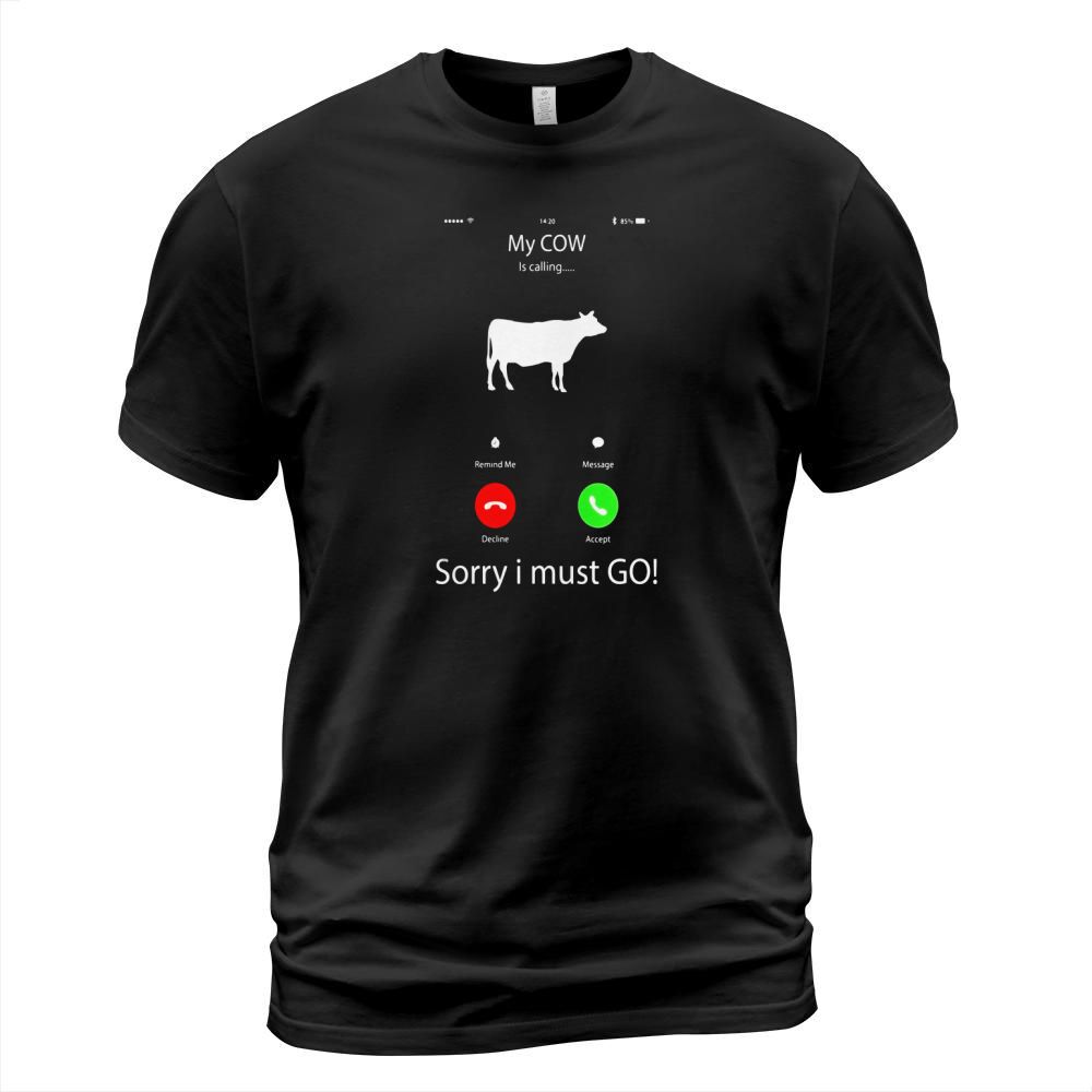 Ma vache appelle paysan tee-shirt \ Agriculture drôle T-shirt T-Shirt Unisex