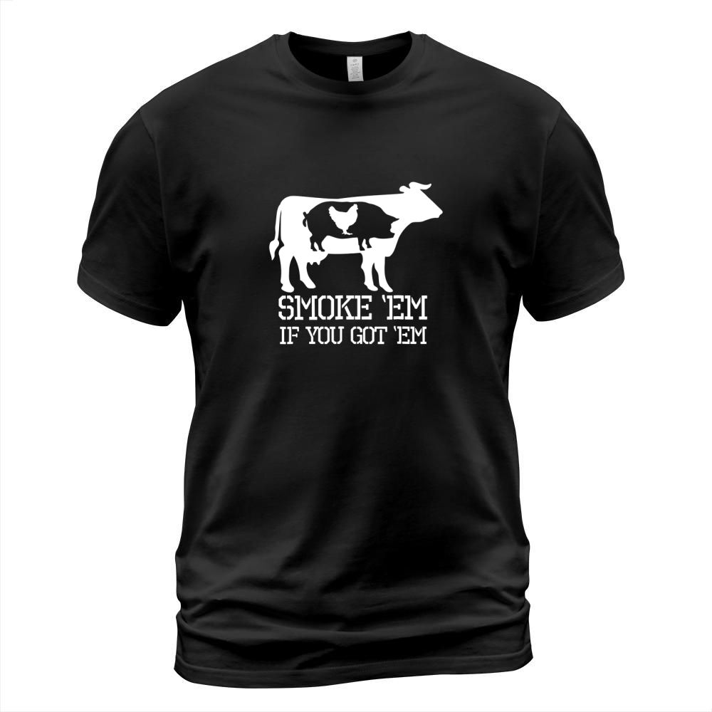 Funny BBQ Smoker Accessory Pitmaster Dad Grilling Gift T-Shirt Unisex