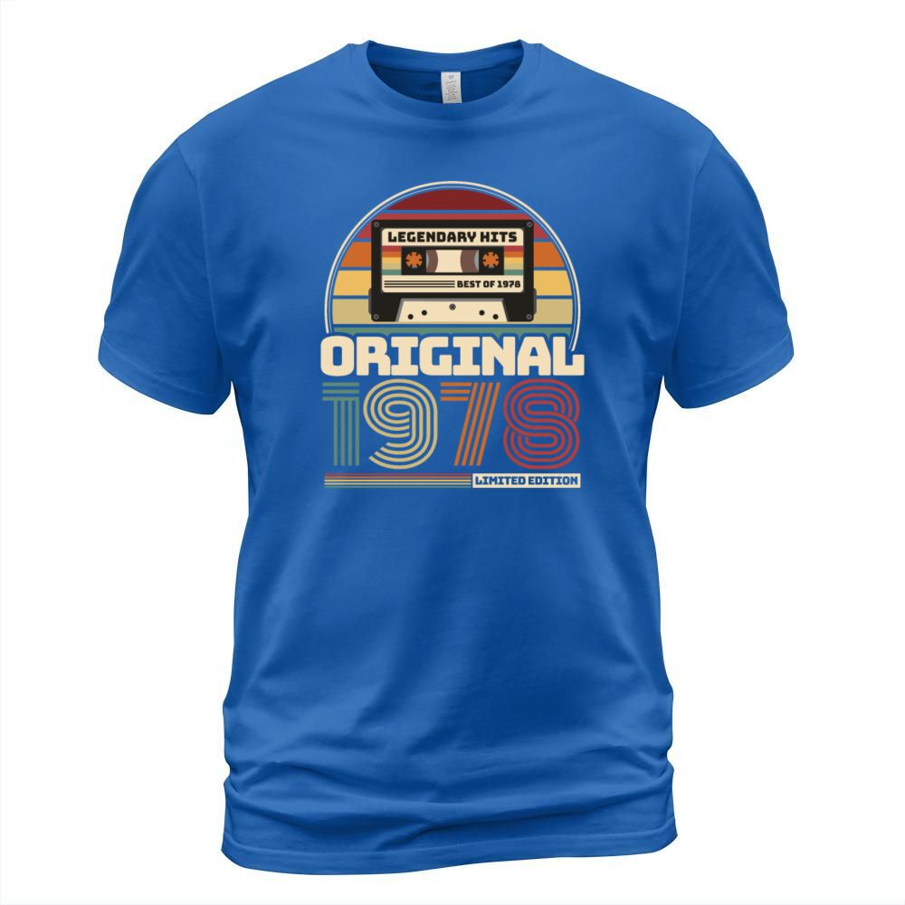 Beautiful Retro Vintage tape birthday 1978 Men's T-Shirt