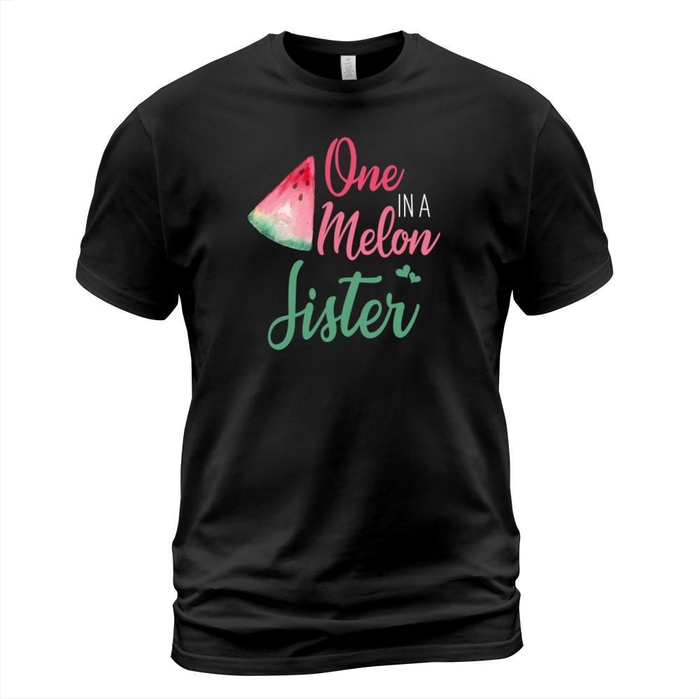 One In A Melon Sister Funny Watermelon Men's T-Shirt