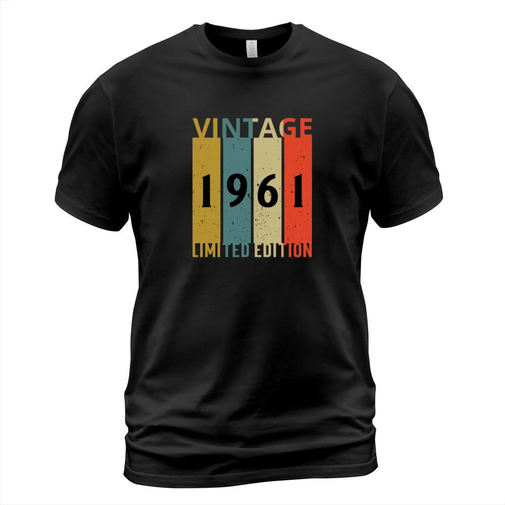 Vintage 1961 Limited Edition 60 Years Birthday Gif Men's T-Shirt