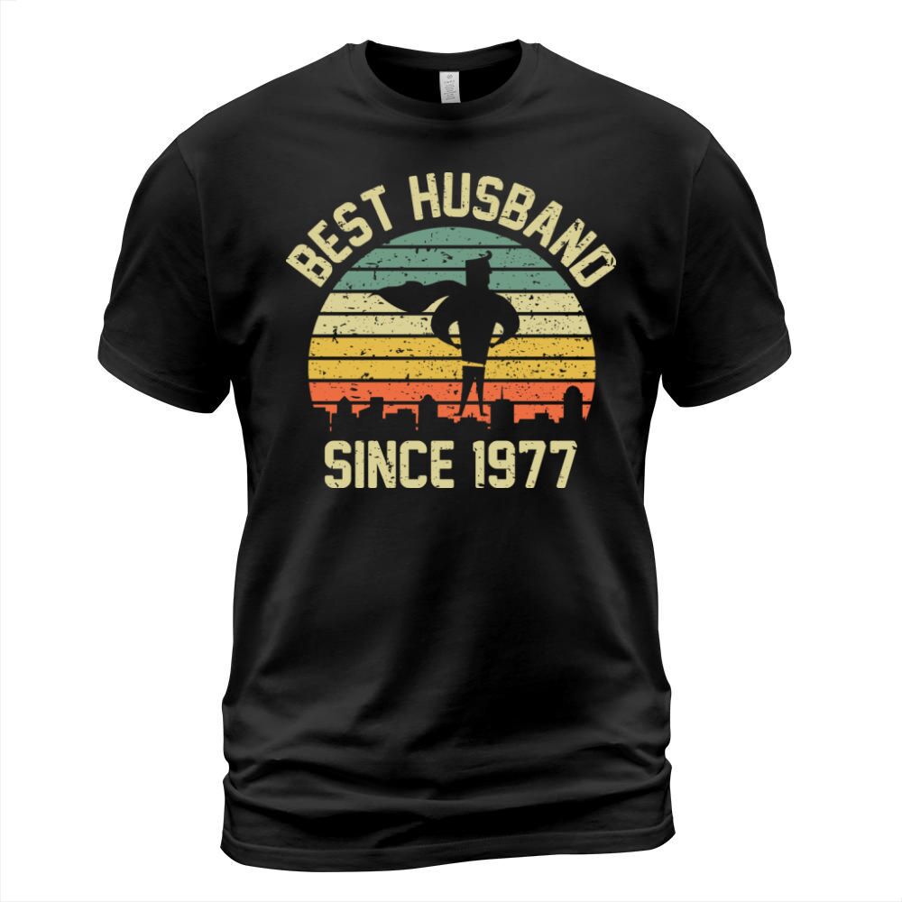 Wedding Anniversary Best Husband SINCE 1977 T-Shirt Unisex