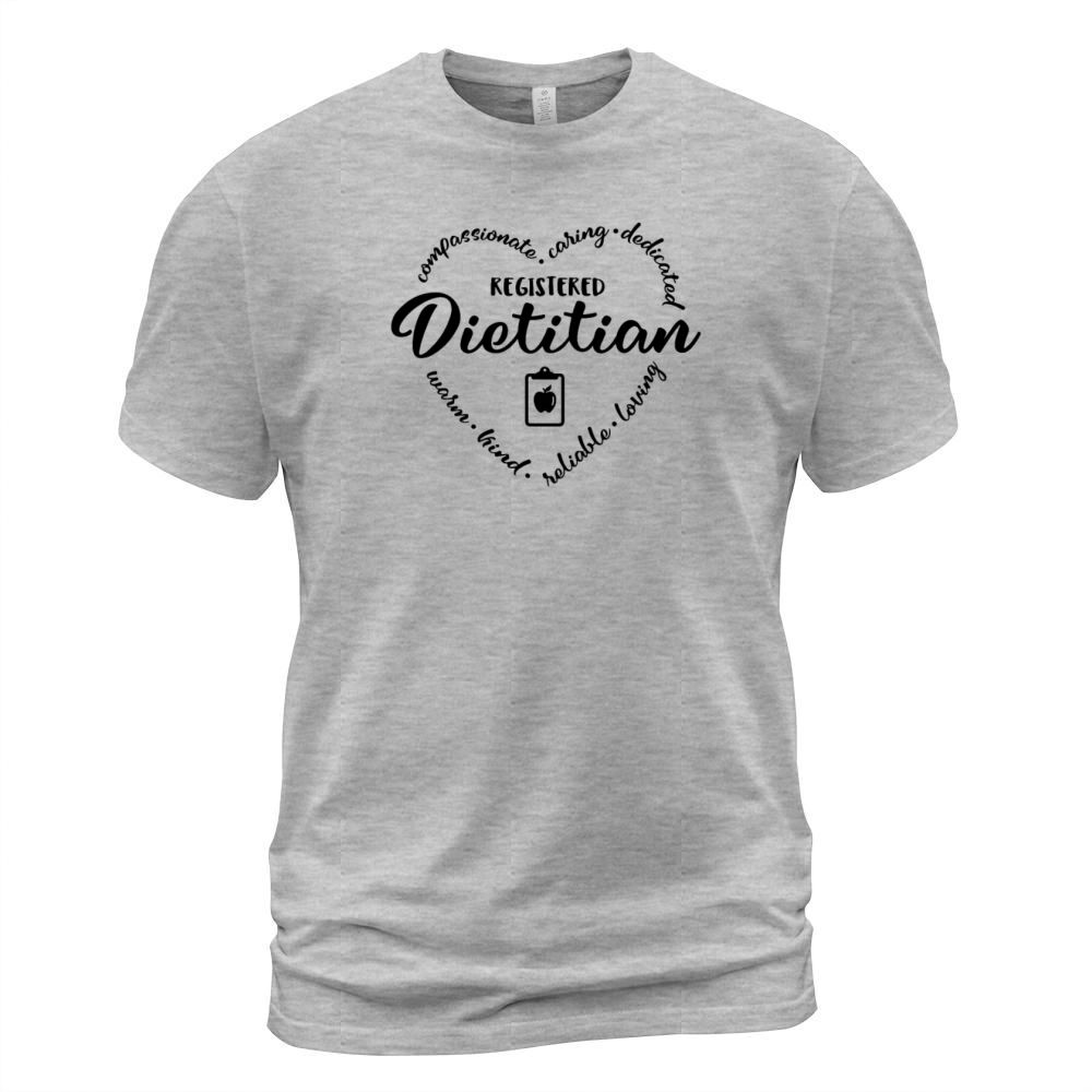 Registered Dietitian Heart Nutritionist Dietician T-Shirt Unisex
