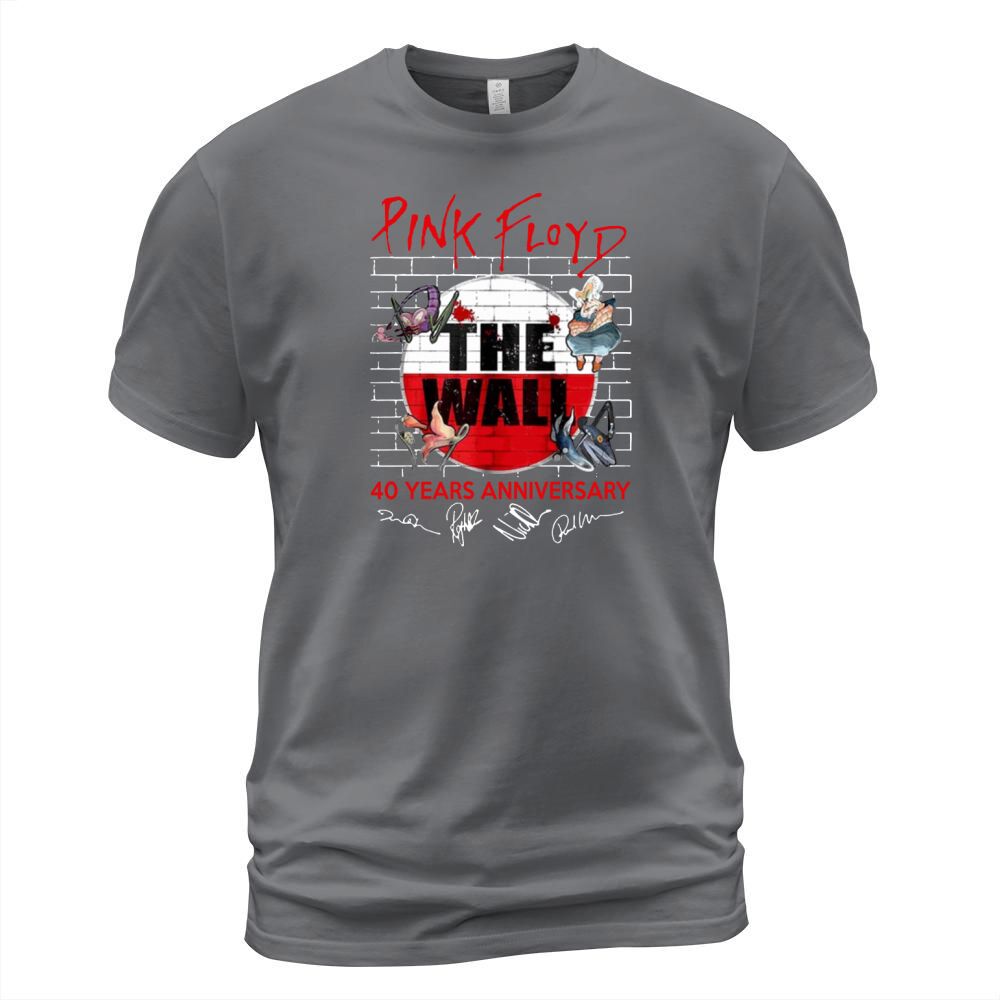 Pink Floyd The Wall 40 Years anniversary signatures shirt T-Shirt Unisex