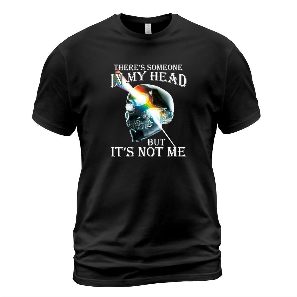 Theres Someone In My Head But Its Not Me Skull Pink Floyd Lgbt T-Shirt Unisex