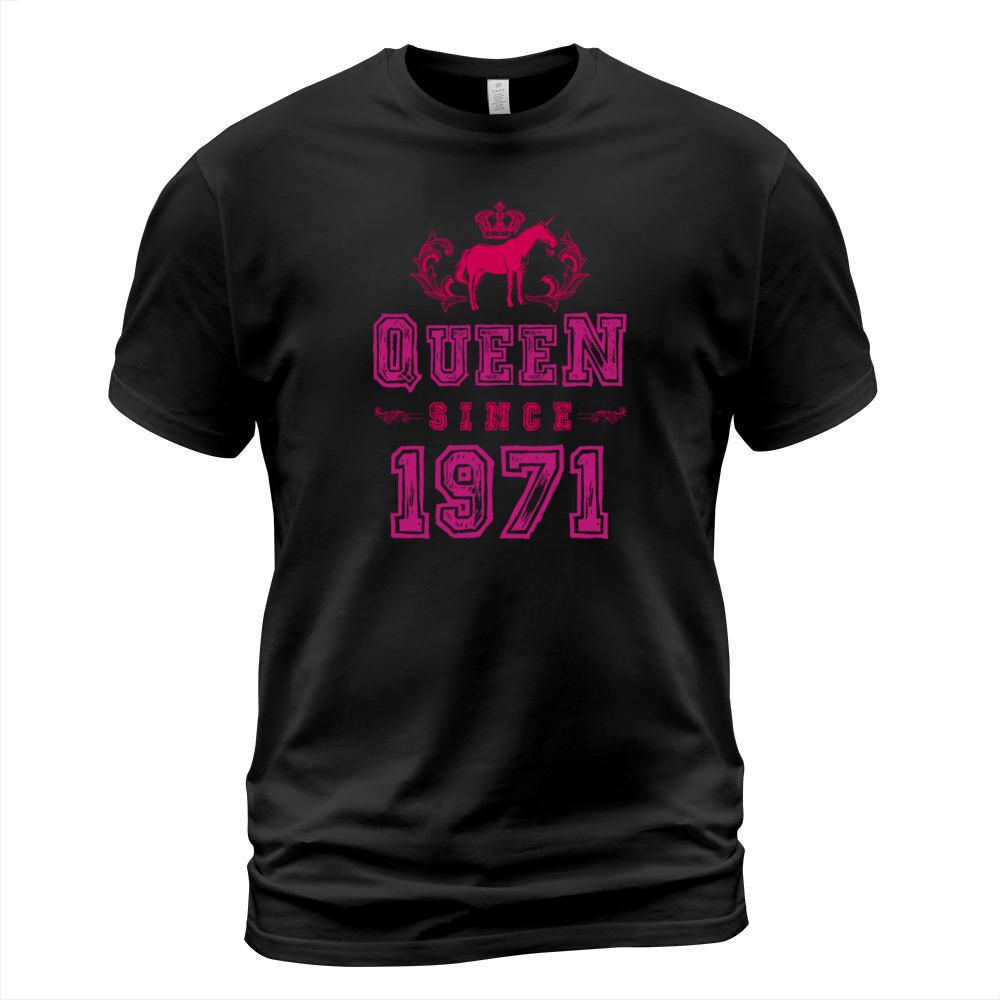1971 Queen Unicorn Men's T-Shirt