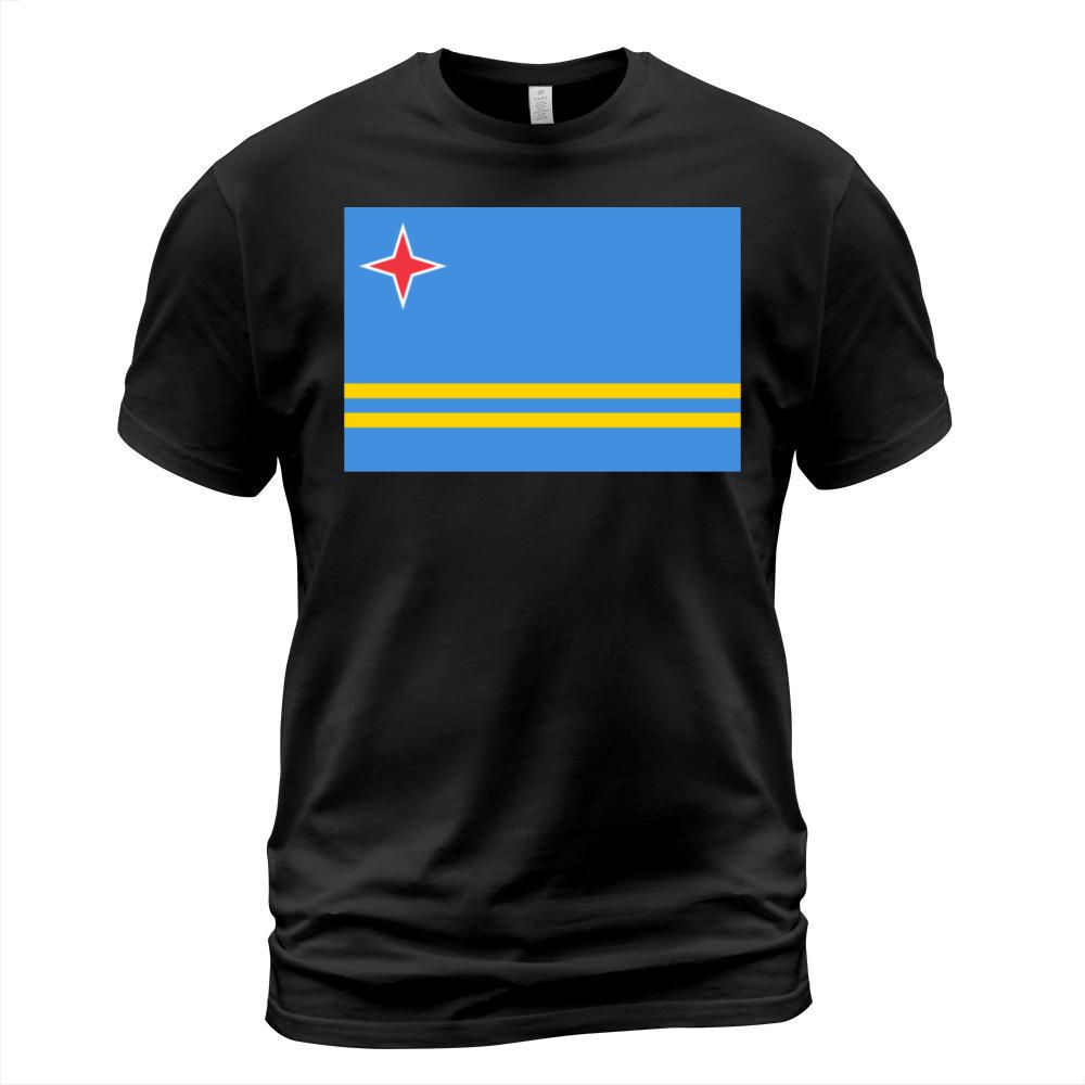 Flag of Aruba Men's T-Shirt