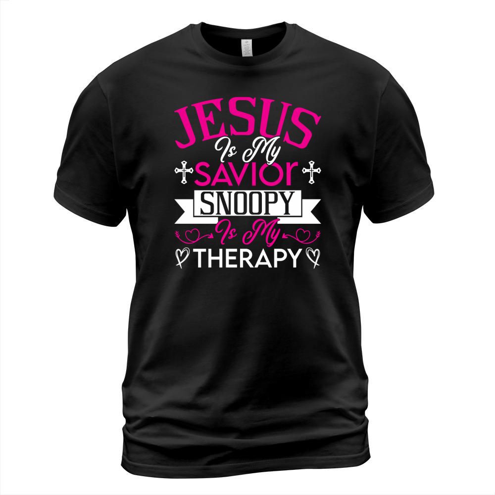 Jesus Is My Savior Snoopy 3 T-Shirt Unisex