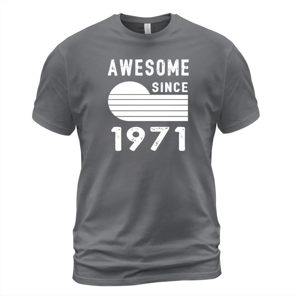 1971 Birthday Retro Vintage Gift dad T-Shirt Unisex