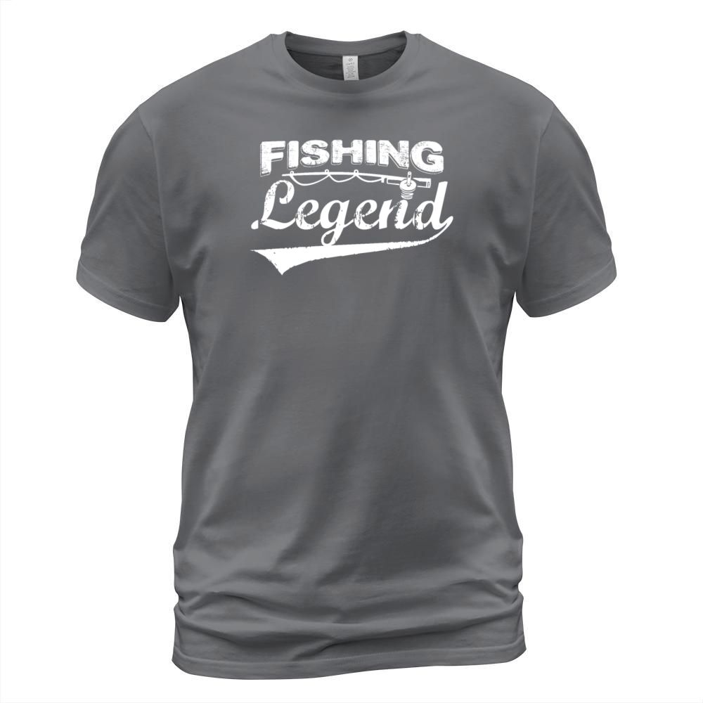 Fishing Legend Gift Fisherman Funny Quote Baiting Men's T-Shirt