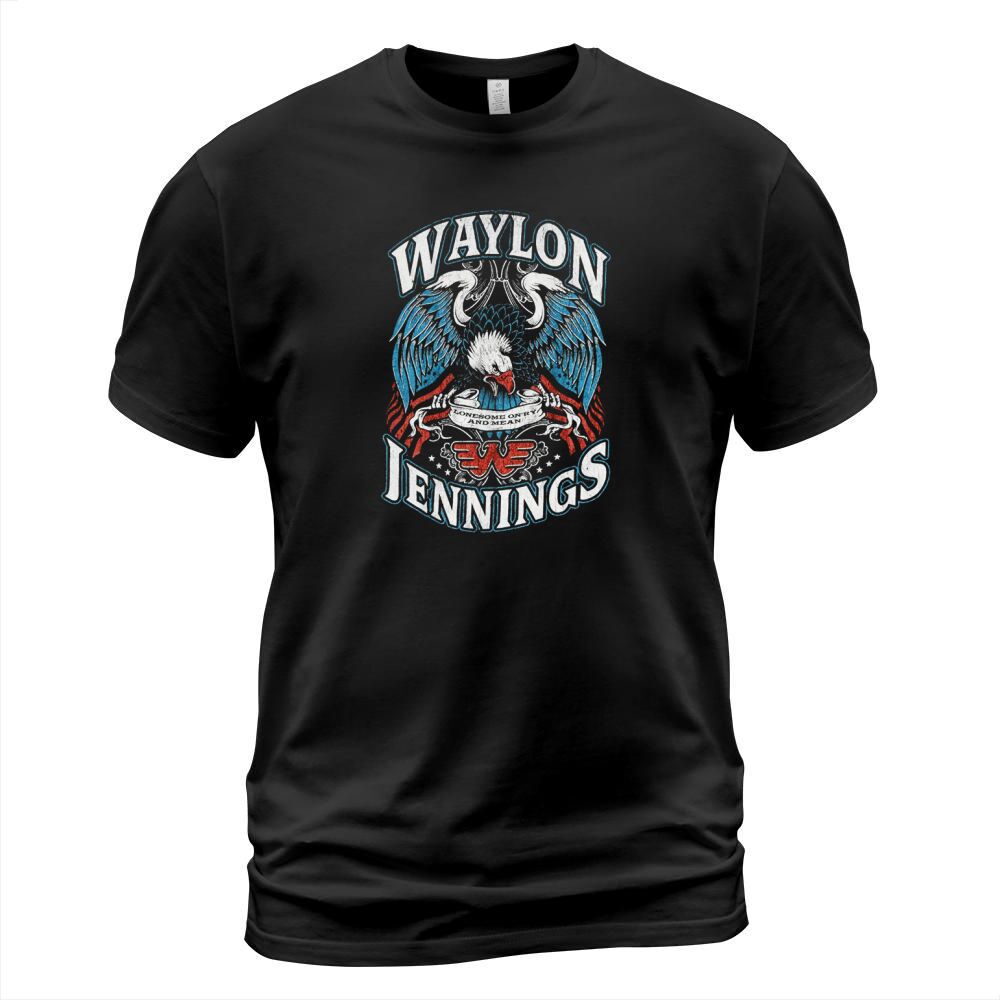 Waylon Jennings Lonesome T-Shirt Unisex