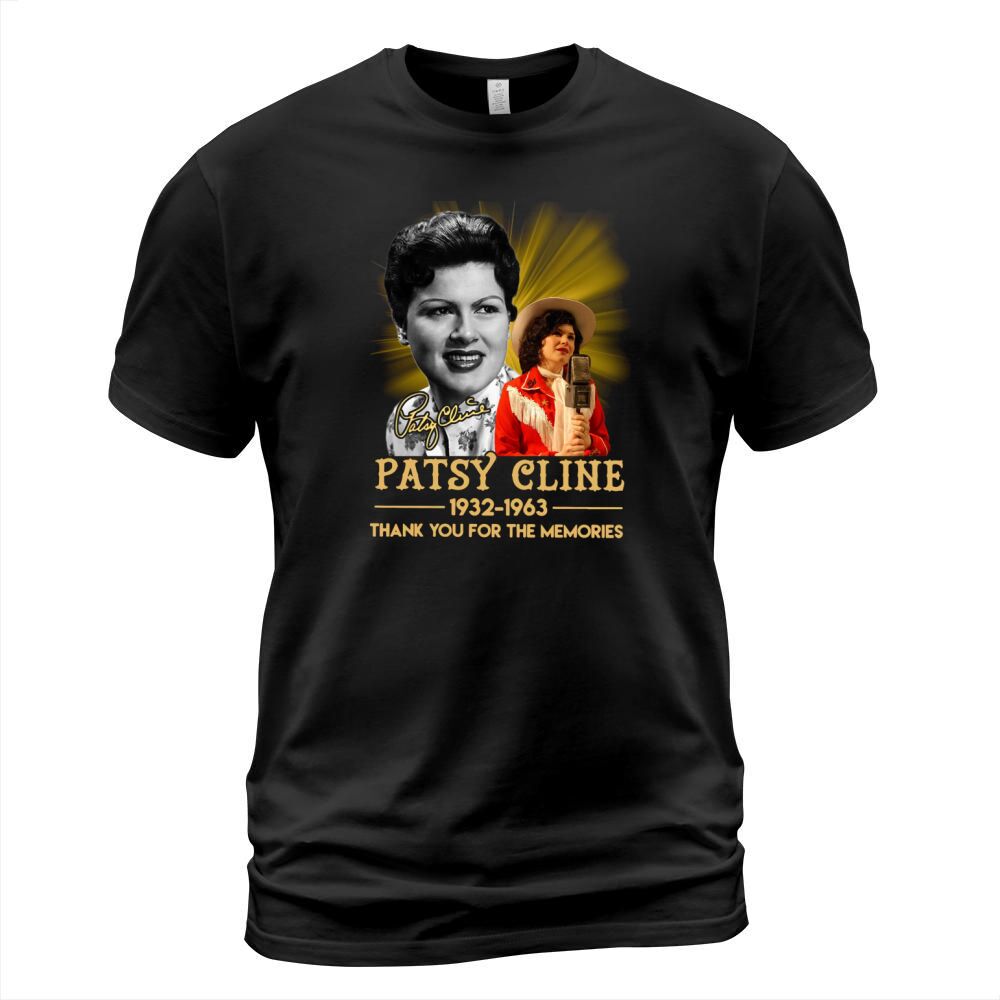 Patsy Cline 1932 1963 thank you for the memories signature T-Shirt Unisex