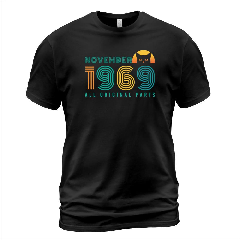 1969 November Vintage Cat Men's T-Shirt