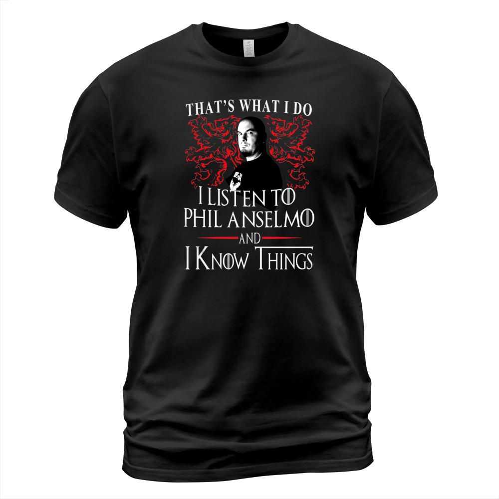 Phil Anselmo I KNOW THINGS T-Shirt Unisex