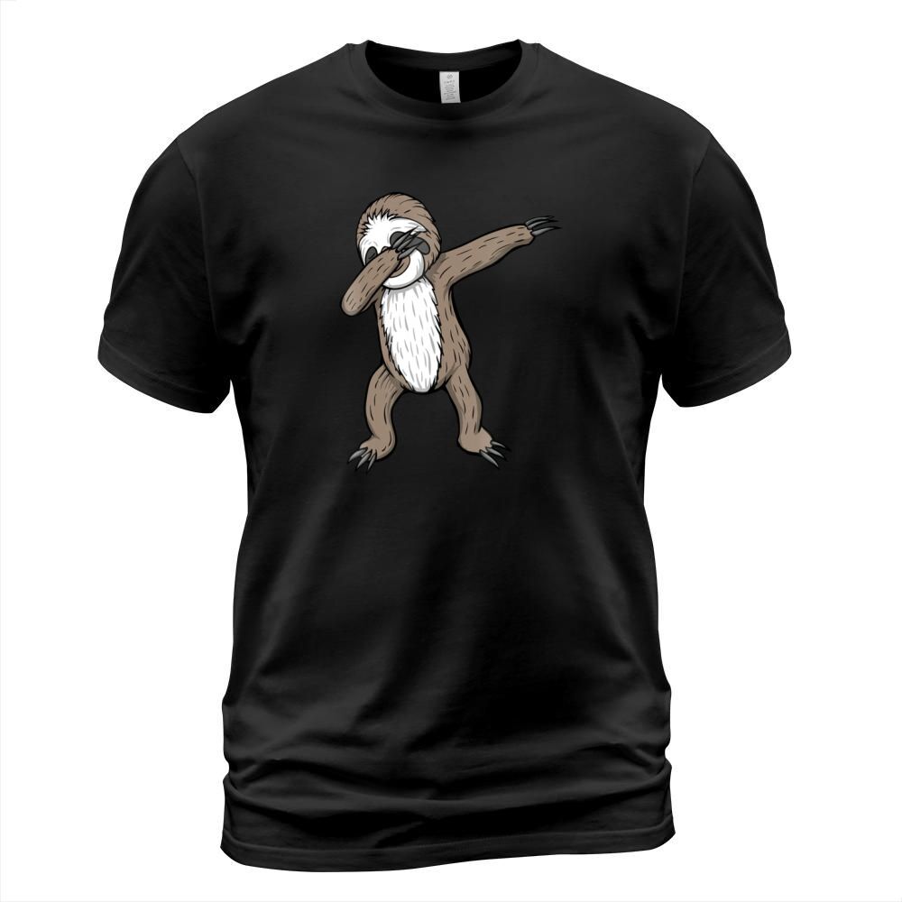 Sloth Dabbing Funny Dance Move Dab Gift Tee Shirt T-Shirt Unisex