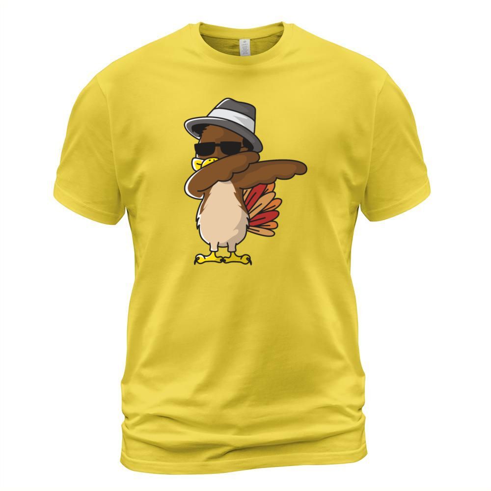 Dabbing Turkey Thanksgiving Men's T-Shirt