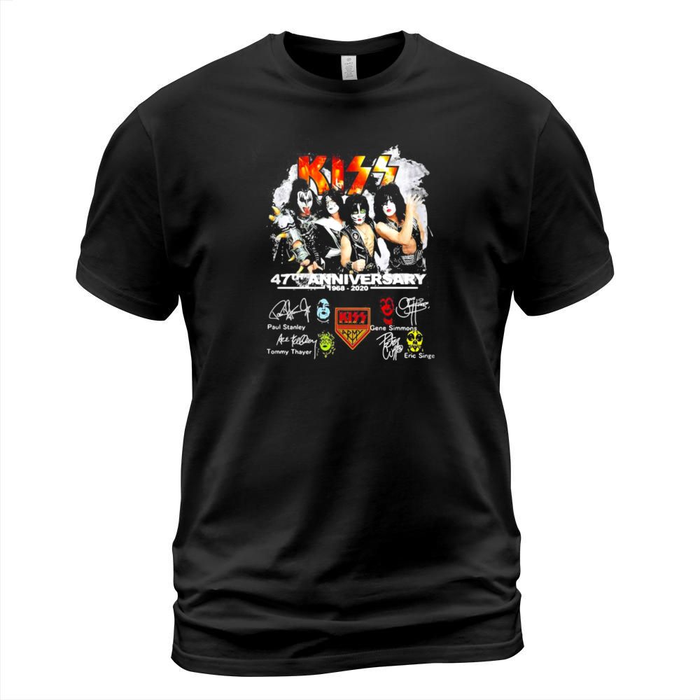 Kiss Band 47th anniversary signatures - Coffee Mug (colored) T-Shirt Unisex