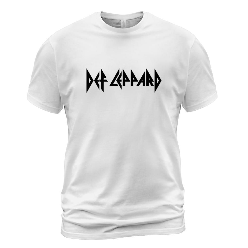 Def Leppard Logo Black T-Shirt Unisex
