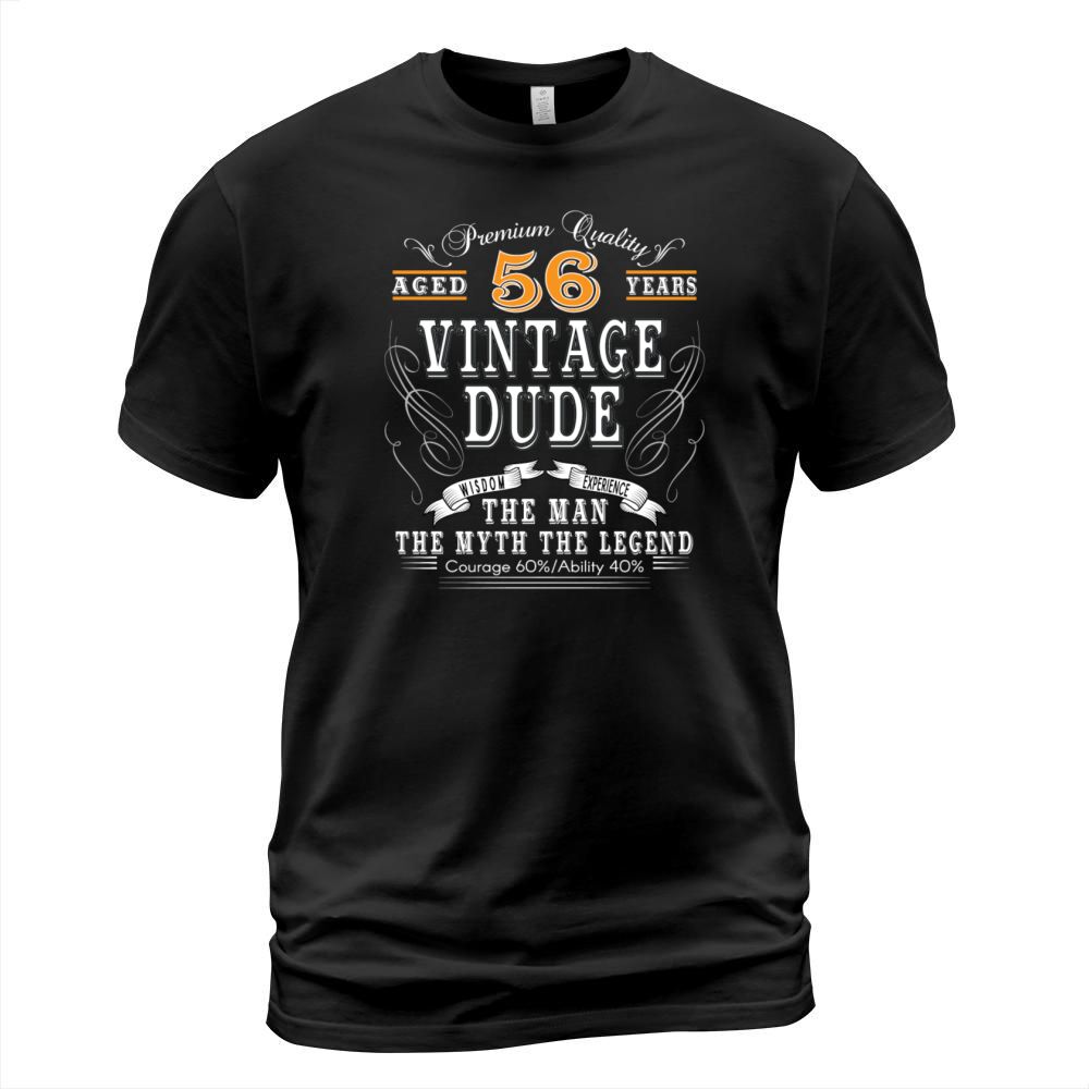 VINTAGE DUDE AGED 56 YEARS Men's T-Shirt