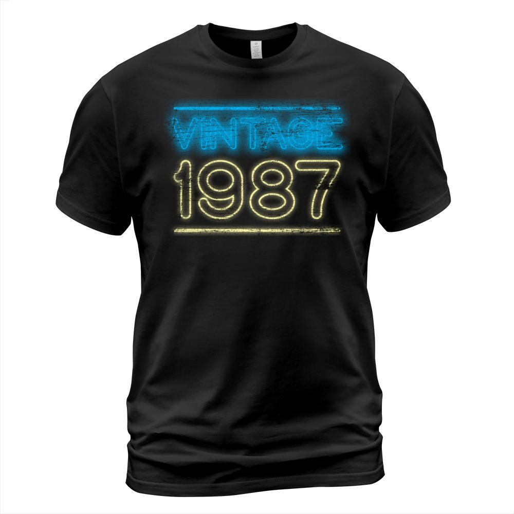 Vintage 1987 35th Birthday Gift Men's T-Shirt