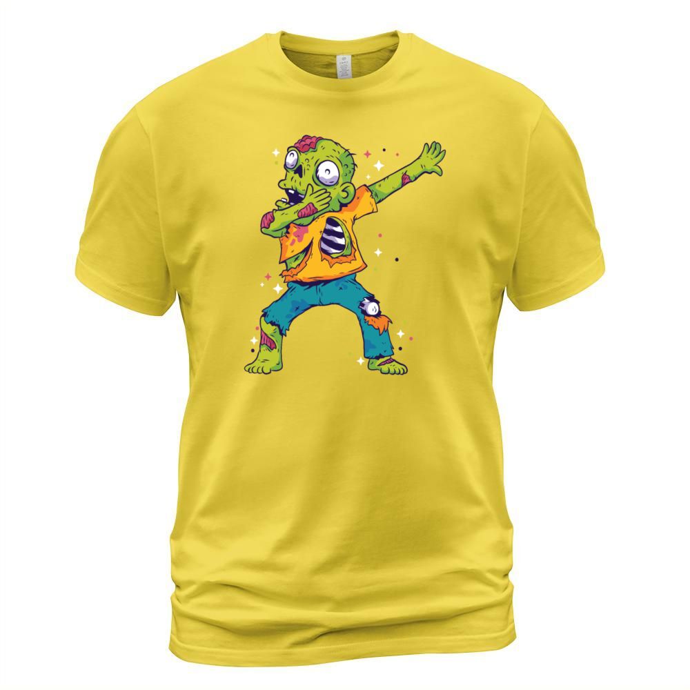Dabbing Zombie Shirt Halloween Girls Boys Kids Dab Men's T-Shirt