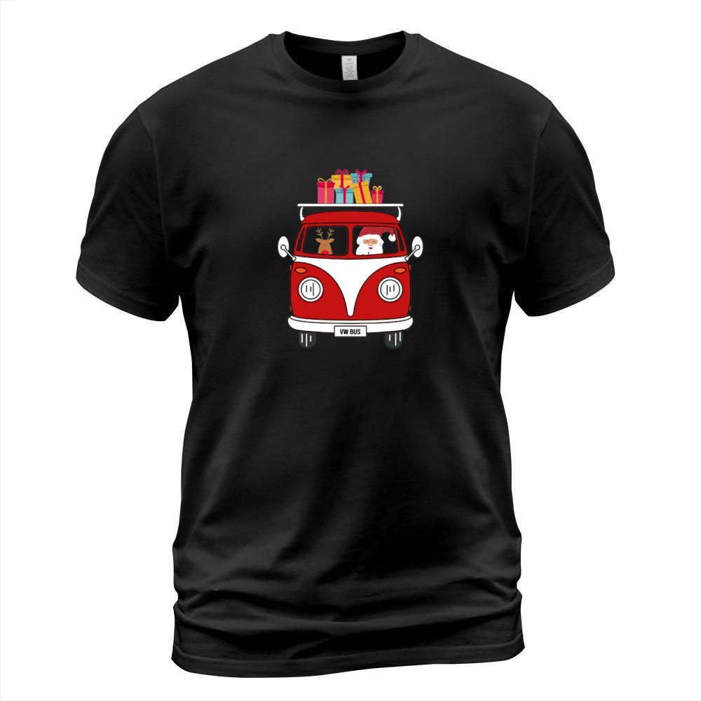 Merry Christmas VW BUS SANTA CLAUS EDITION T-Shirt Unisex