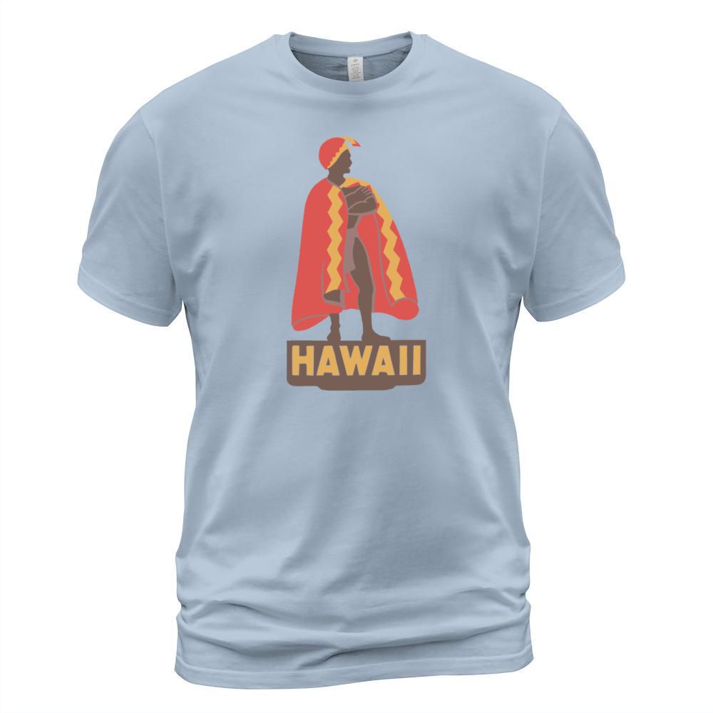 Vintage Hawaii King Kamehameha Maui Honolulu Islan Men's T-Shirt