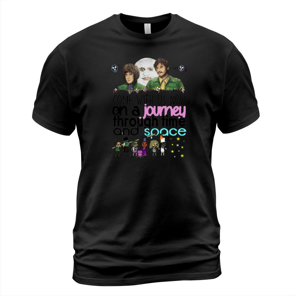 The Mighty Boosh Come with us now an a journey through time T-Shirt Unisex