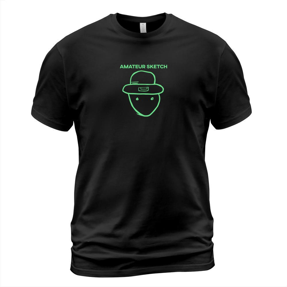 Amateur Leprechaun Sketch Mobile Alabama St. Patrick's Day Men's T-Shirt