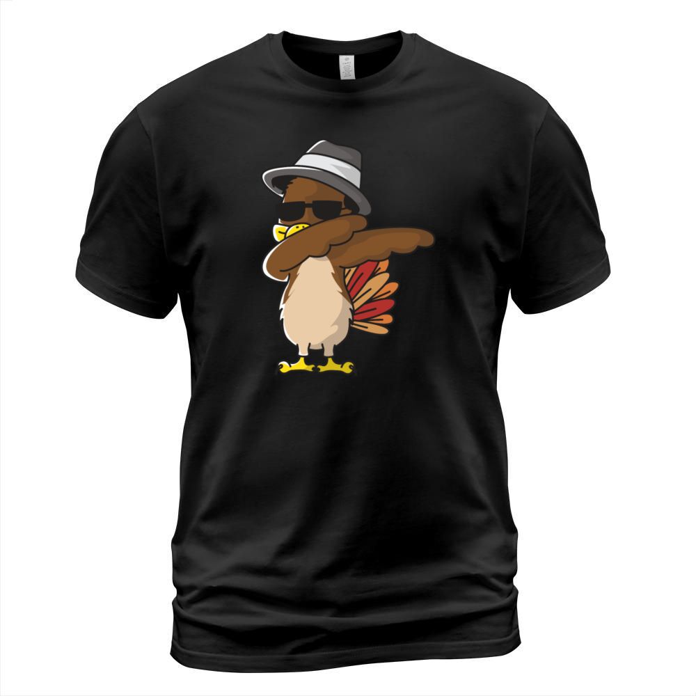 Dabbing Turkey Thanksgiving Men's T-Shirt