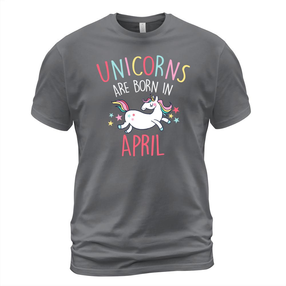 Unicorns Are Born In April Men's T-Shirt