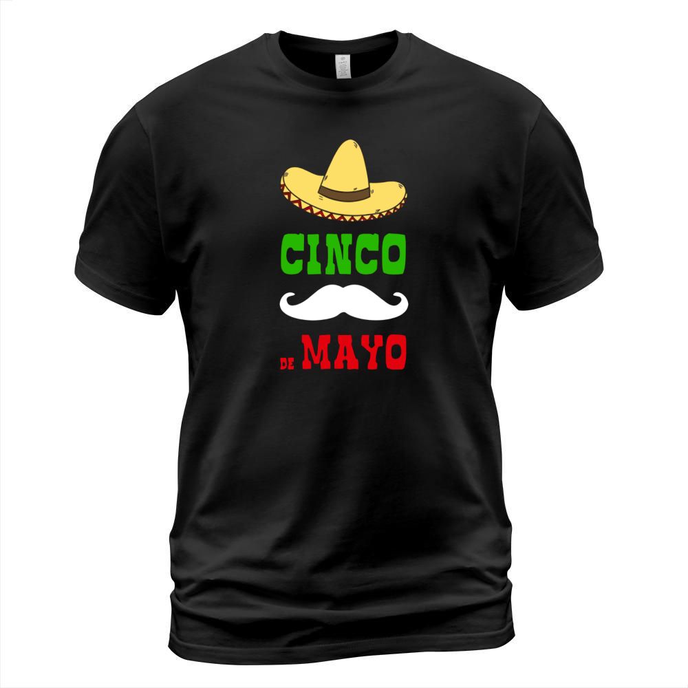 Cinco De Mayo Mexican Flag Color T-Shirt T-Shirt Unisex