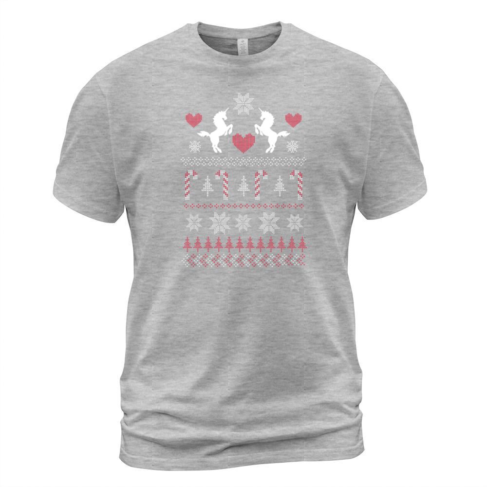 Ugly Christmas Unicorn Men's T-Shirt