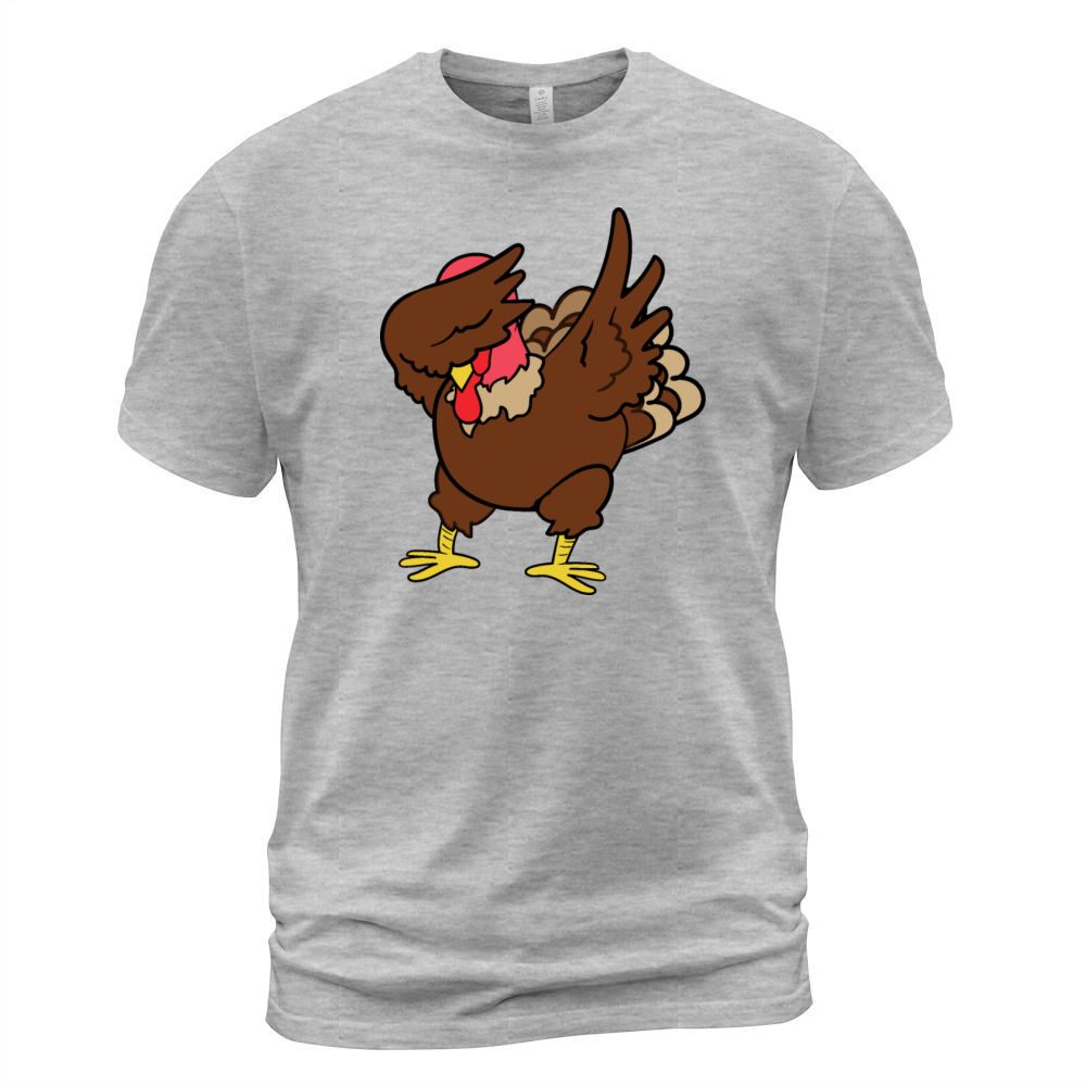 Happy Thanksgiving Dabbing Dab Turkey Gobbler Men's T-Shirt