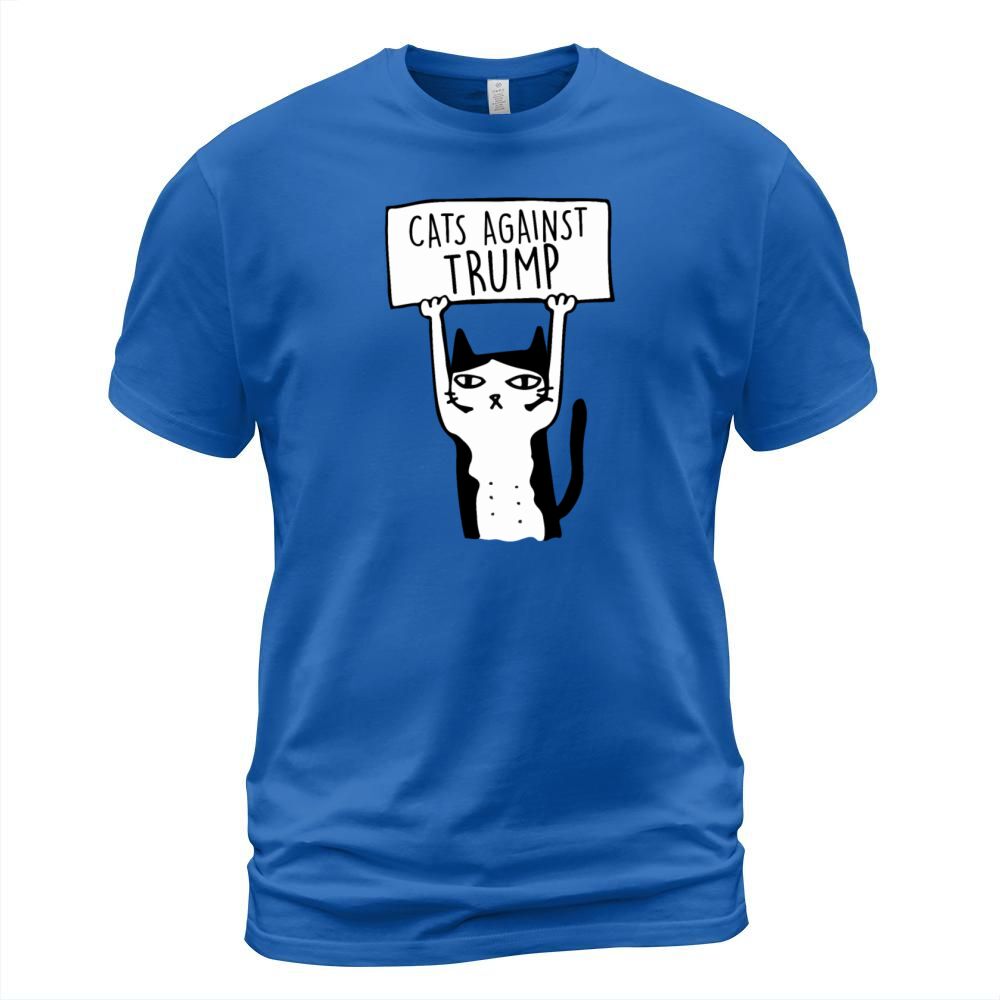 Protest Cat Cats Against Trump Men's T-Shirt