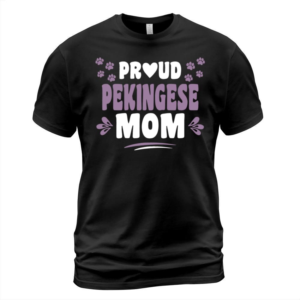 Cool Unique Cute Sweet Proud Pekingese Mom Owner Men's T-Shirt