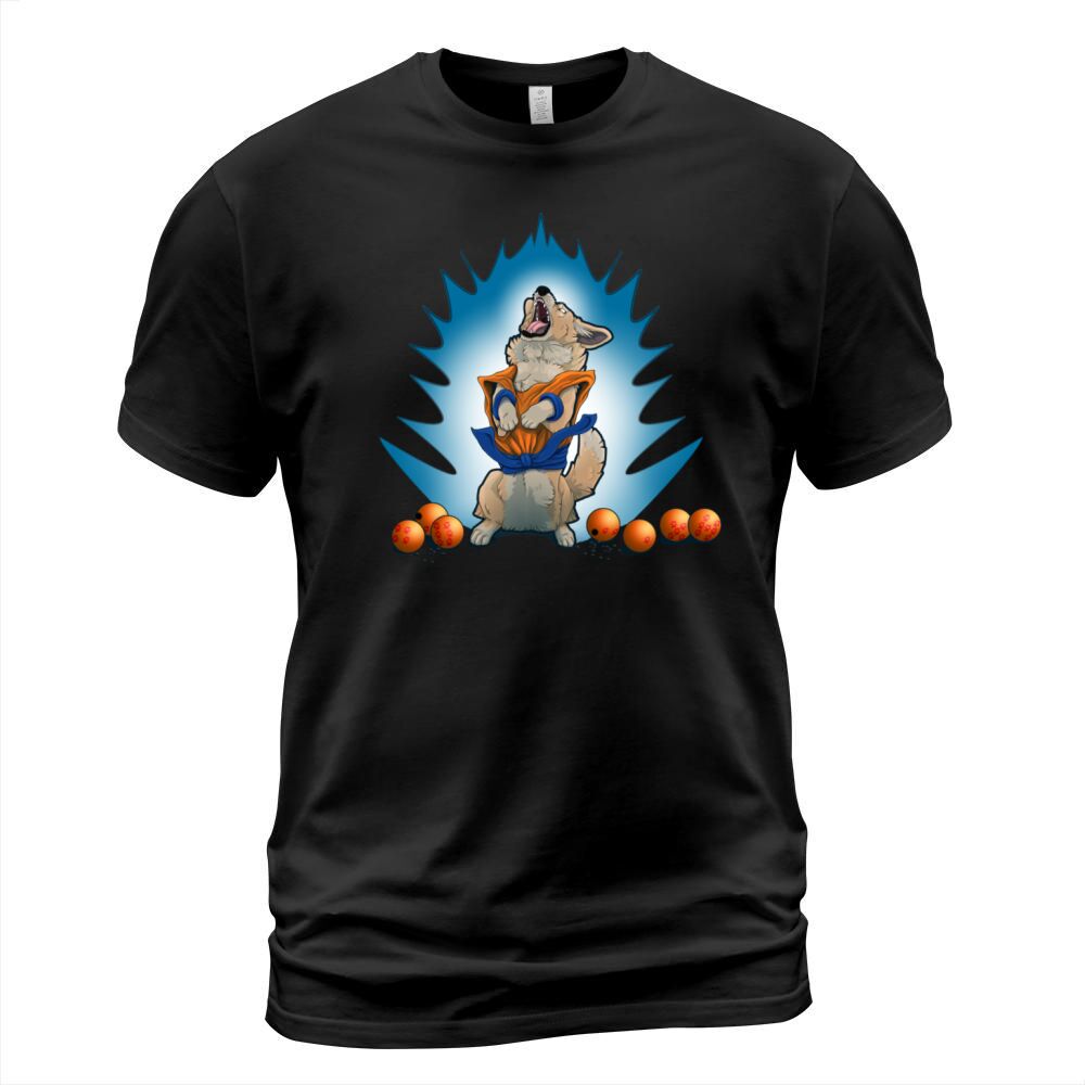 Snack Ball Z - Corgi Men's T-Shirt