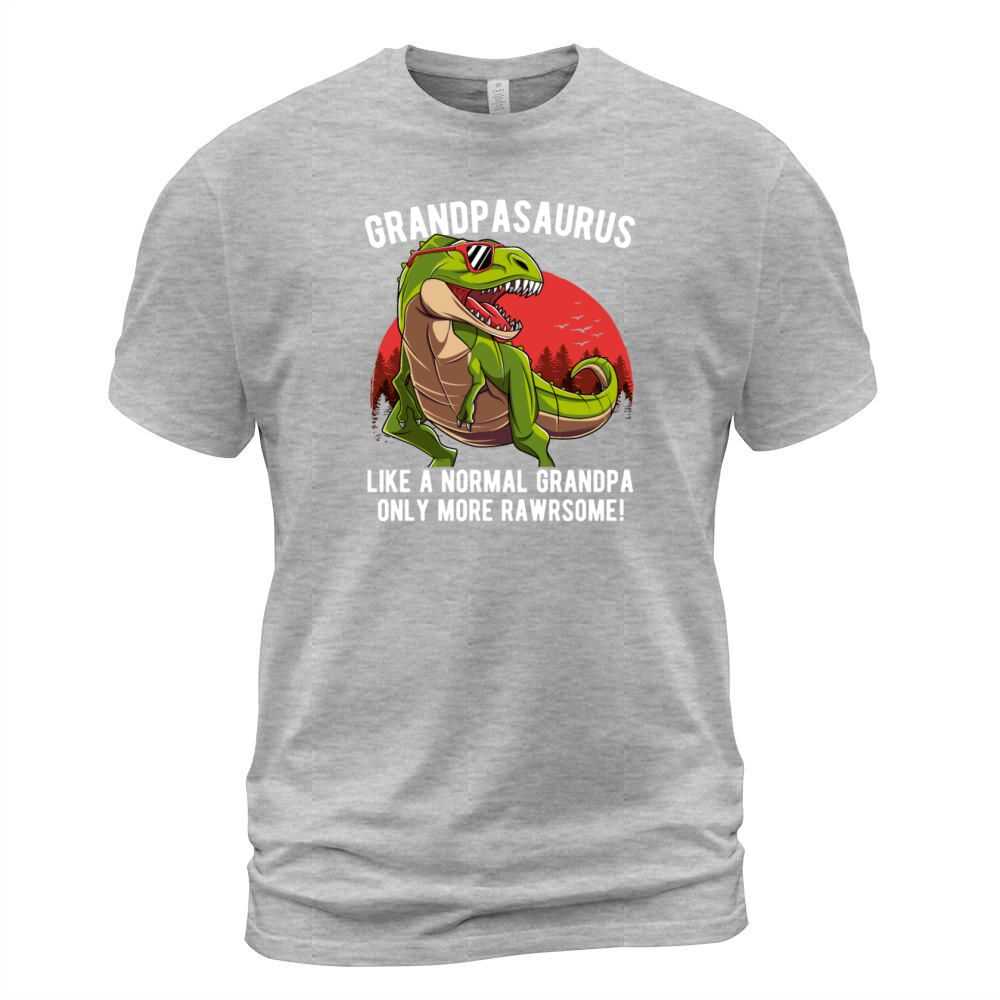 Funny Grandpasaurus Grandpa Dinosaur T-Rex Men's T-Shirt