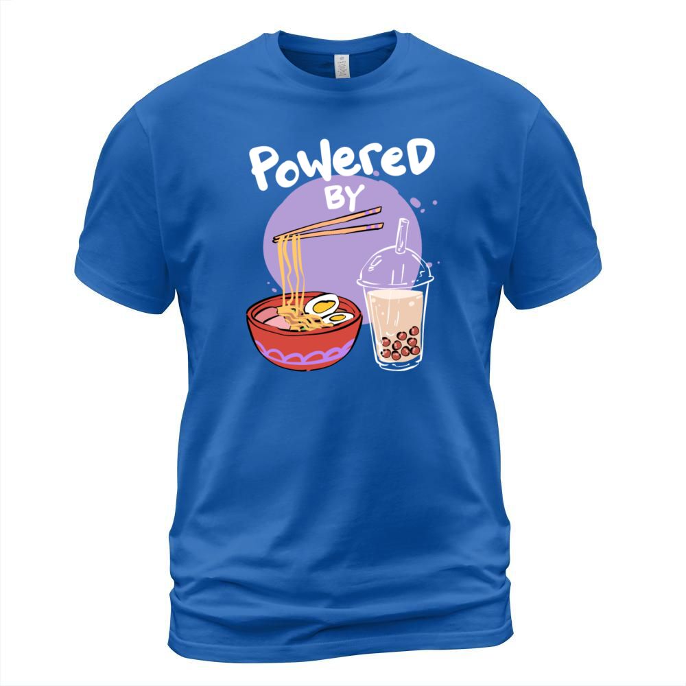 Ramen Bubble Tea Boba Japanese Noodles Anime Men's T-Shirt