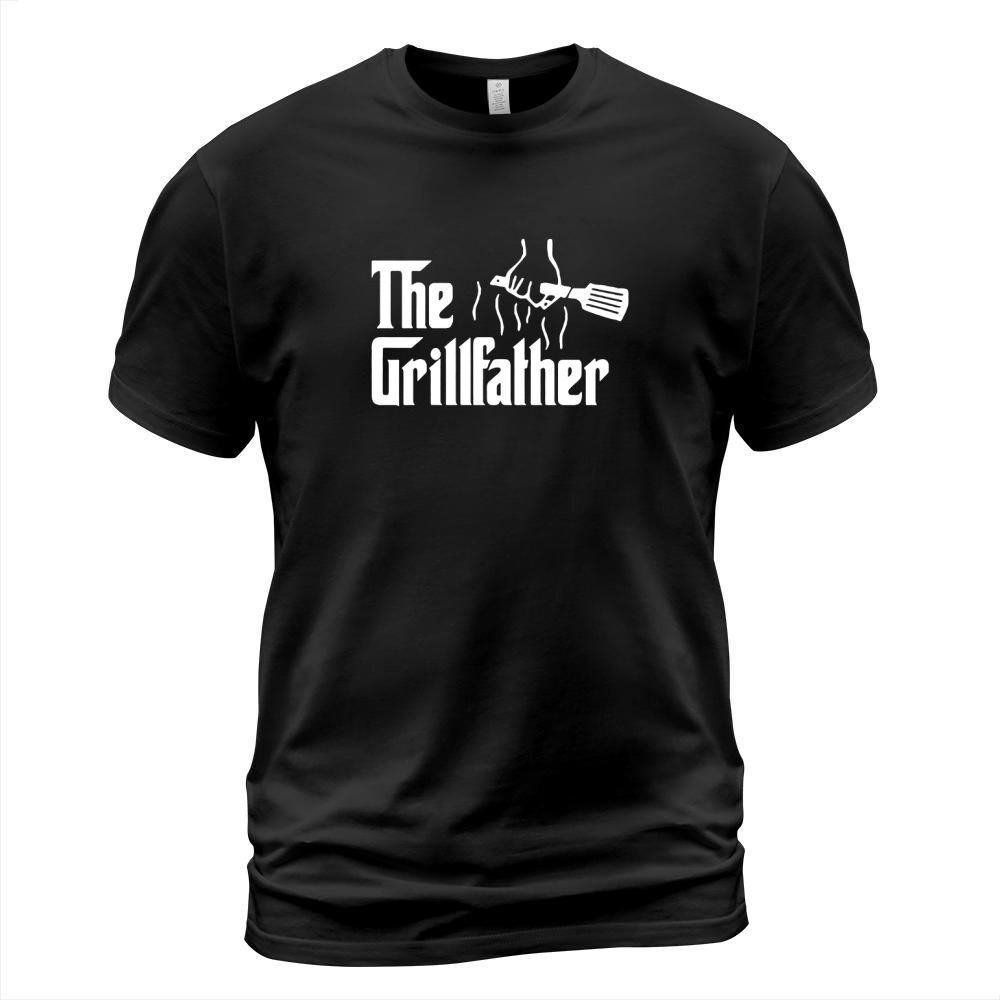 Mens The Grillfather Barbeque and Grilling T-Shirt T-Shirt Unisex
