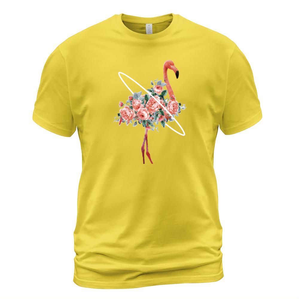 Roses Flamingo Men's T-Shirt