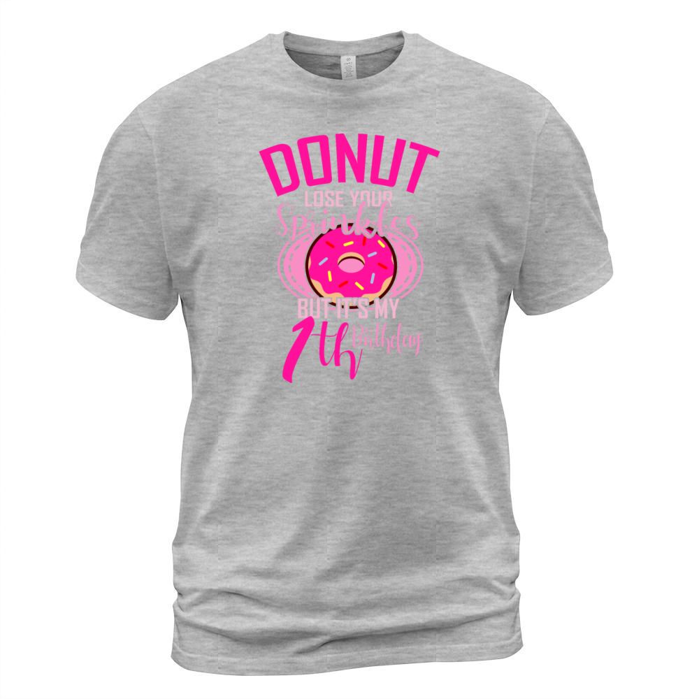 1st Birthday Girl DONUT Gift Birthday Party Men's T-Shirt