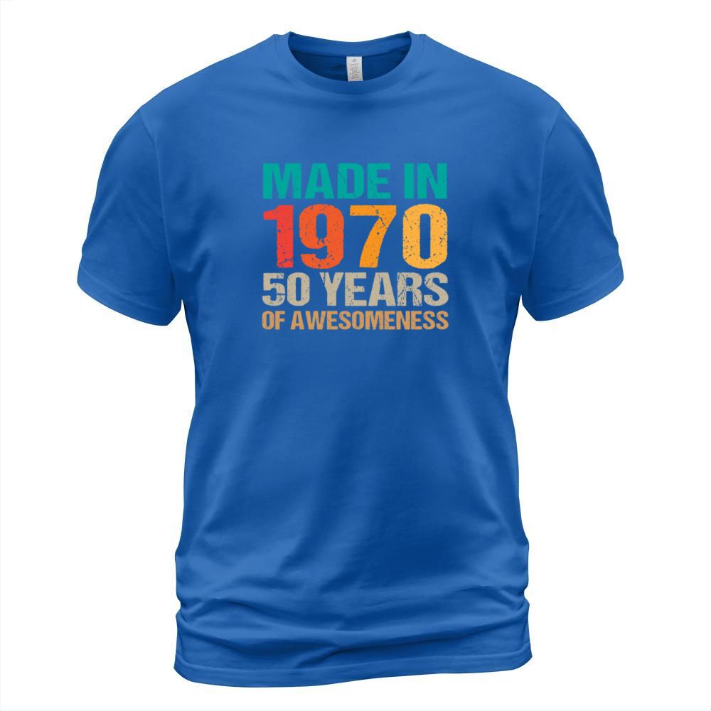 Vintage Made in 1970 - 50 Years Old Birthday Gift Men's T-Shirt