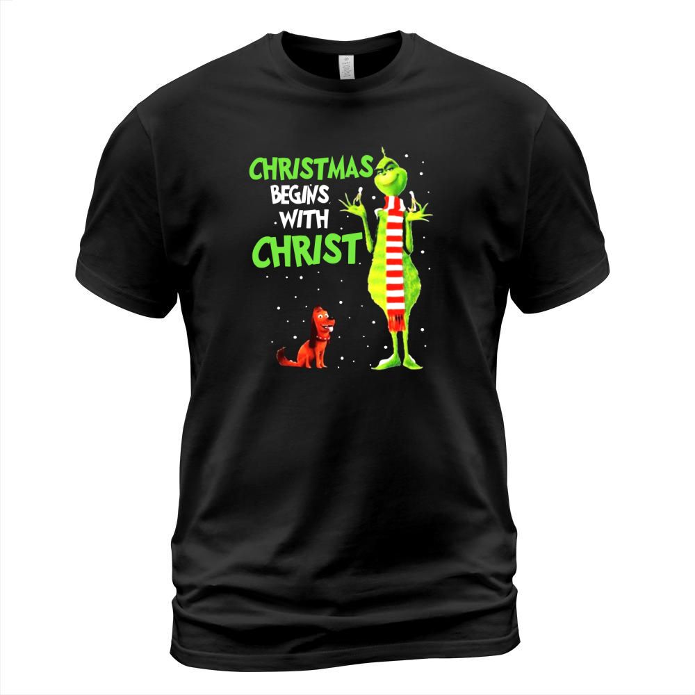 Christmas begins with christ T-Shirt Unisex