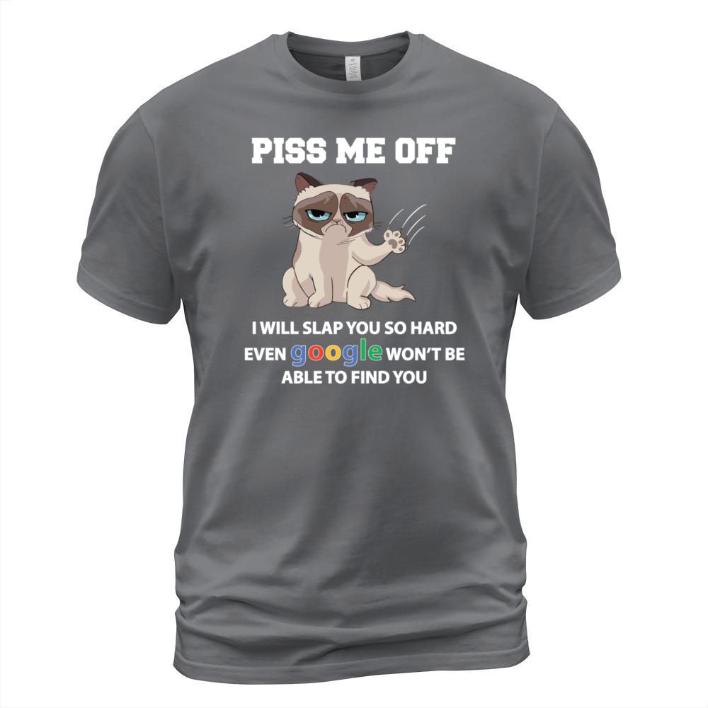 Piss me off cat shirt Men's T-Shirt